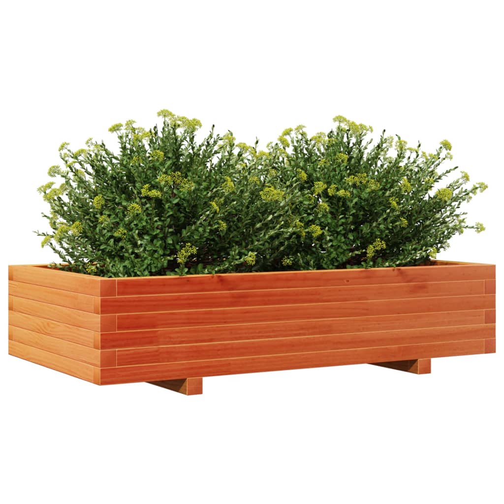 Sodo lovelis, vaško rudas, 110x60x26,5cm, pušies masyvas Sodo lovelis, vaško rudas, 110x60x26,5cm, pušies masyvas - Image 4