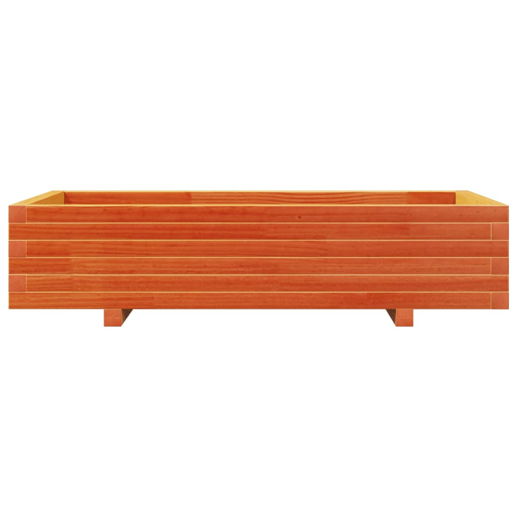 Sodo lovelis, vaško rudas, 110x60x26,5cm, pušies masyvas Sodo lovelis, vaško rudas, 110x60x26,5cm, pušies masyvas - Image 5