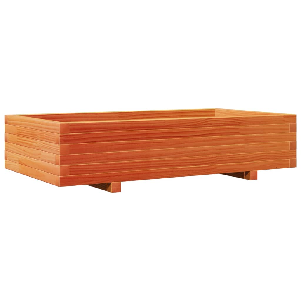 Sodo lovelis, vaško rudas, 110x60x26,5cm, pušies masyvas Sodo lovelis, vaško rudas, 110x60x26,5cm, pušies masyvas - Image 7