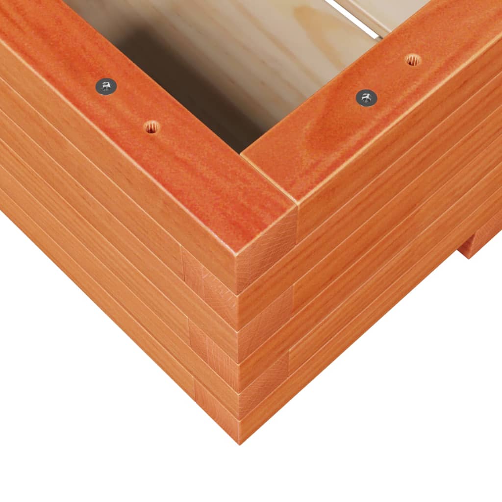 Sodo lovelis, vaško rudas, 110x60x26,5cm, pušies masyvas Sodo lovelis, vaško rudas, 110x60x26,5cm, pušies masyvas - Image 8
