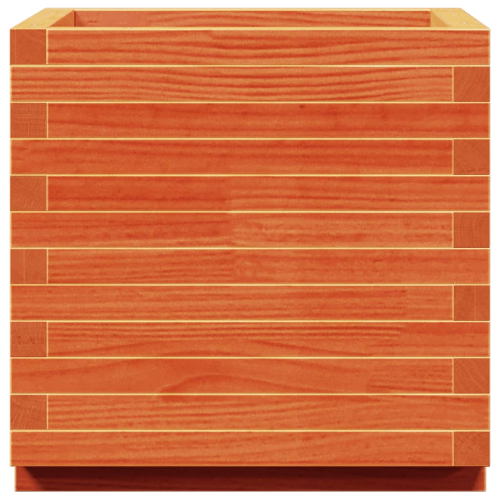 Sodo lovelis, vaško rudas, 50x50x49,5cm, pušies masyvas Sodo lovelis, vaško rudas, 50x50x49,5cm, pušies masyvas - Image 6