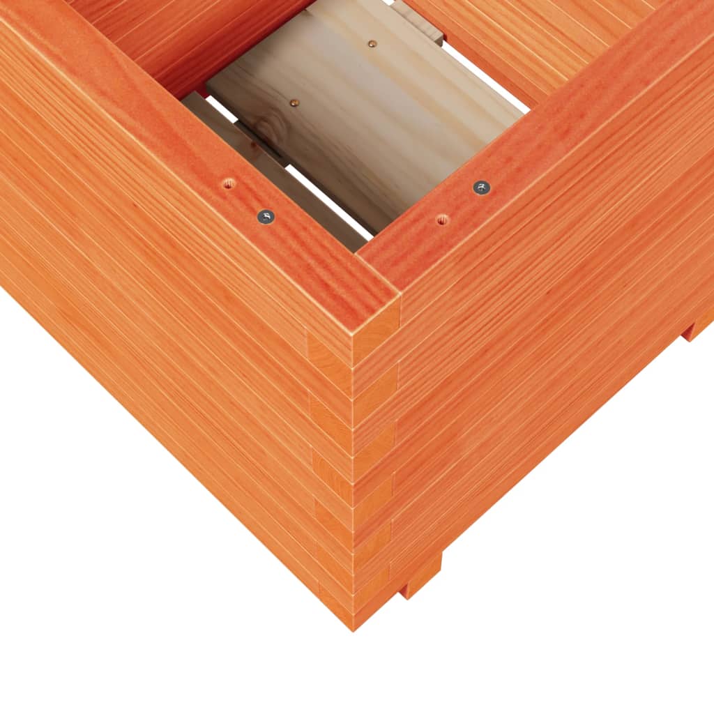 Sodo lovelis, vaško rudas, 50x50x49,5cm, pušies masyvas Sodo lovelis, vaško rudas, 50x50x49,5cm, pušies masyvas - Image 8
