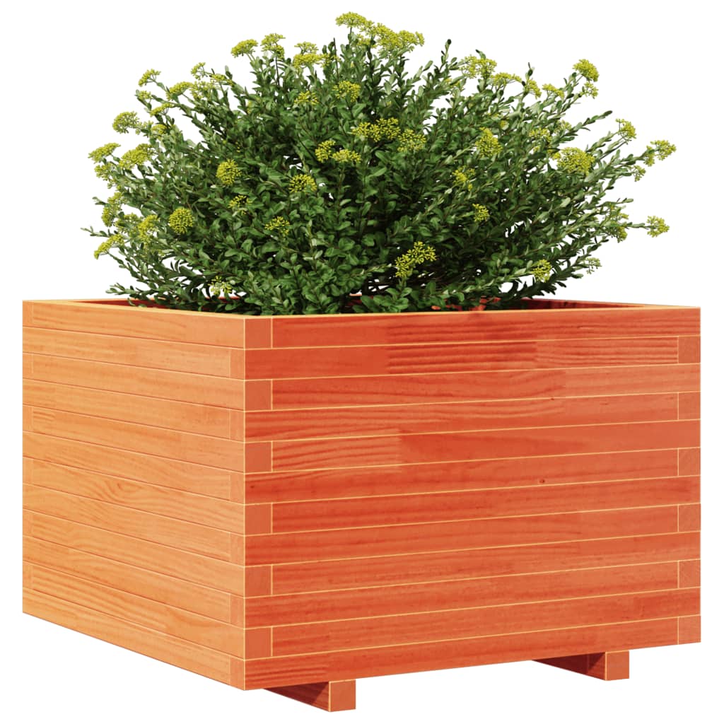 Sodo lovelis, vaško rudas, 70x70x49,5cm, pušies masyvas Sodo lovelis, vaško rudas, 70x70x49,5cm, pušies masyvas - Image 4