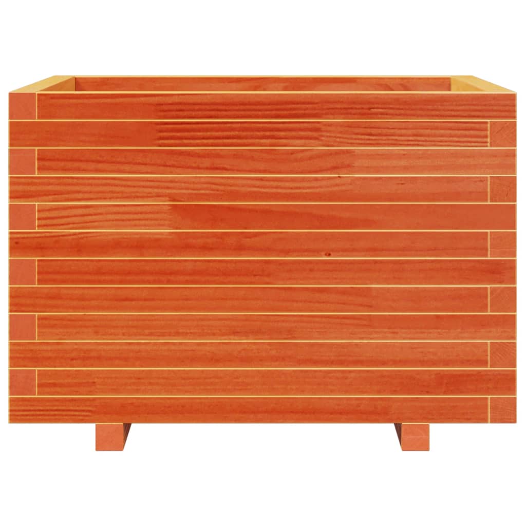 Sodo lovelis, vaško rudas, 70x70x49,5cm, pušies masyvas Sodo lovelis, vaško rudas, 70x70x49,5cm, pušies masyvas - Image 5