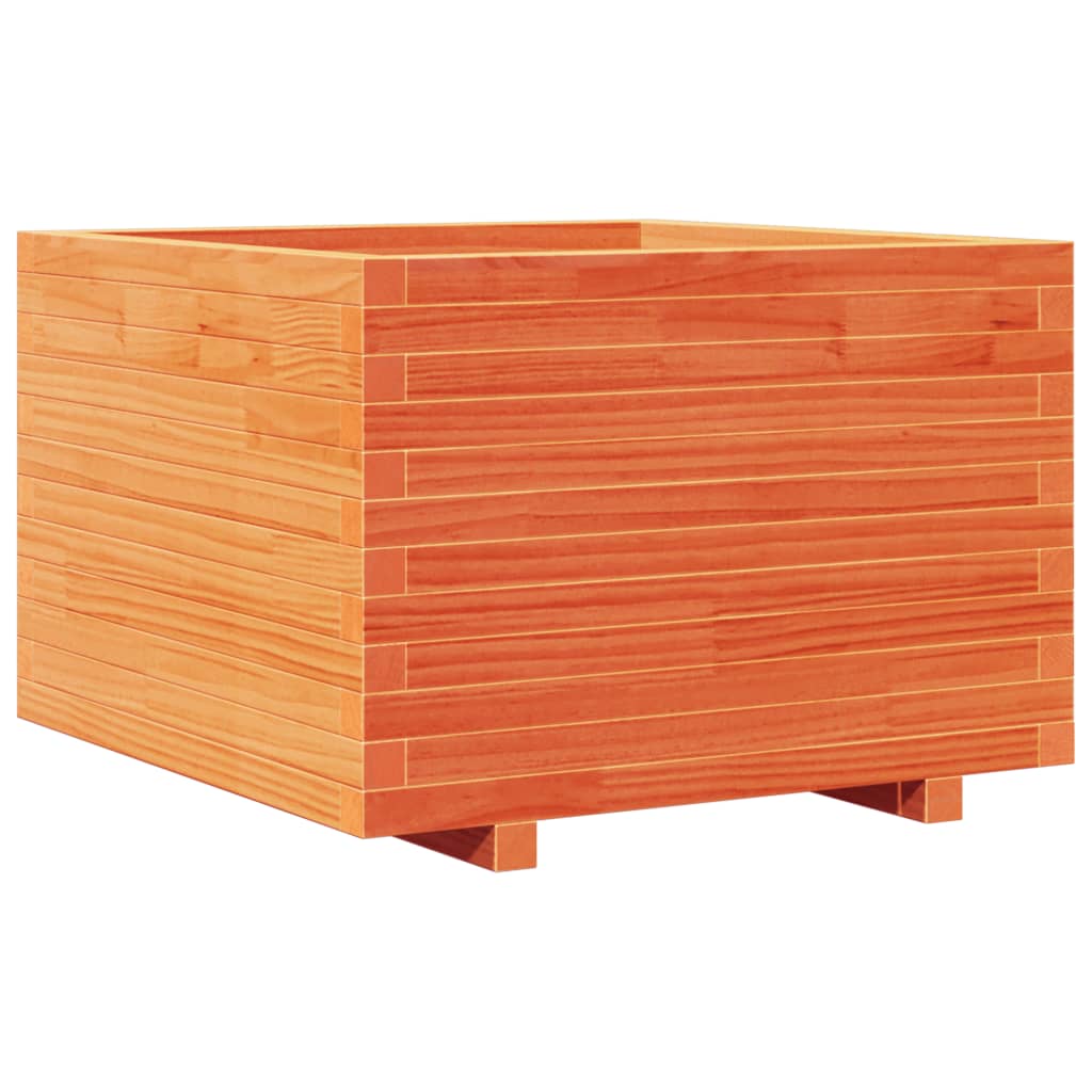 Sodo lovelis, vaško rudas, 70x70x49,5cm, pušies masyvas Sodo lovelis, vaško rudas, 70x70x49,5cm, pušies masyvas - Image 7