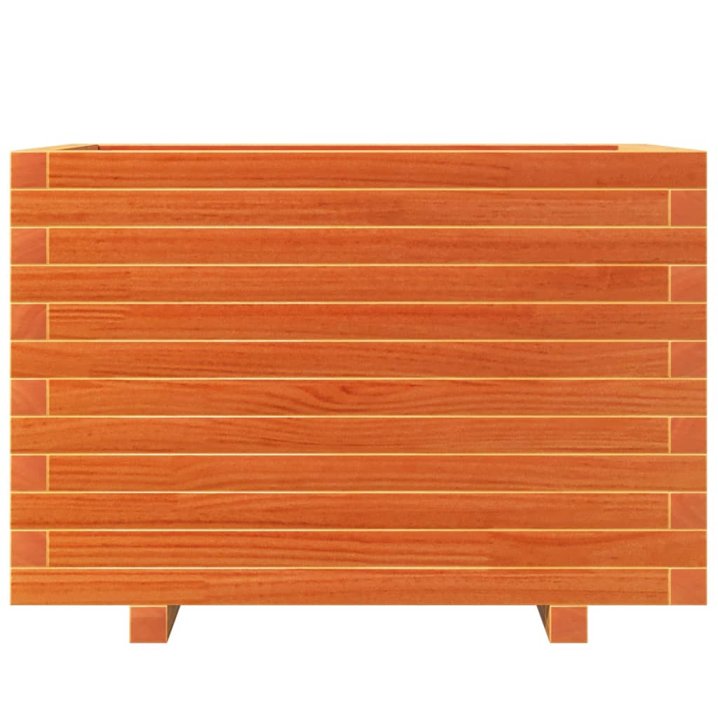 Sodo lovelis, vaško rudas, 70x40x49,5cm, pušies masyvas Sodo lovelis, vaško rudas, 70x40x49,5cm, pušies masyvas - Image 5