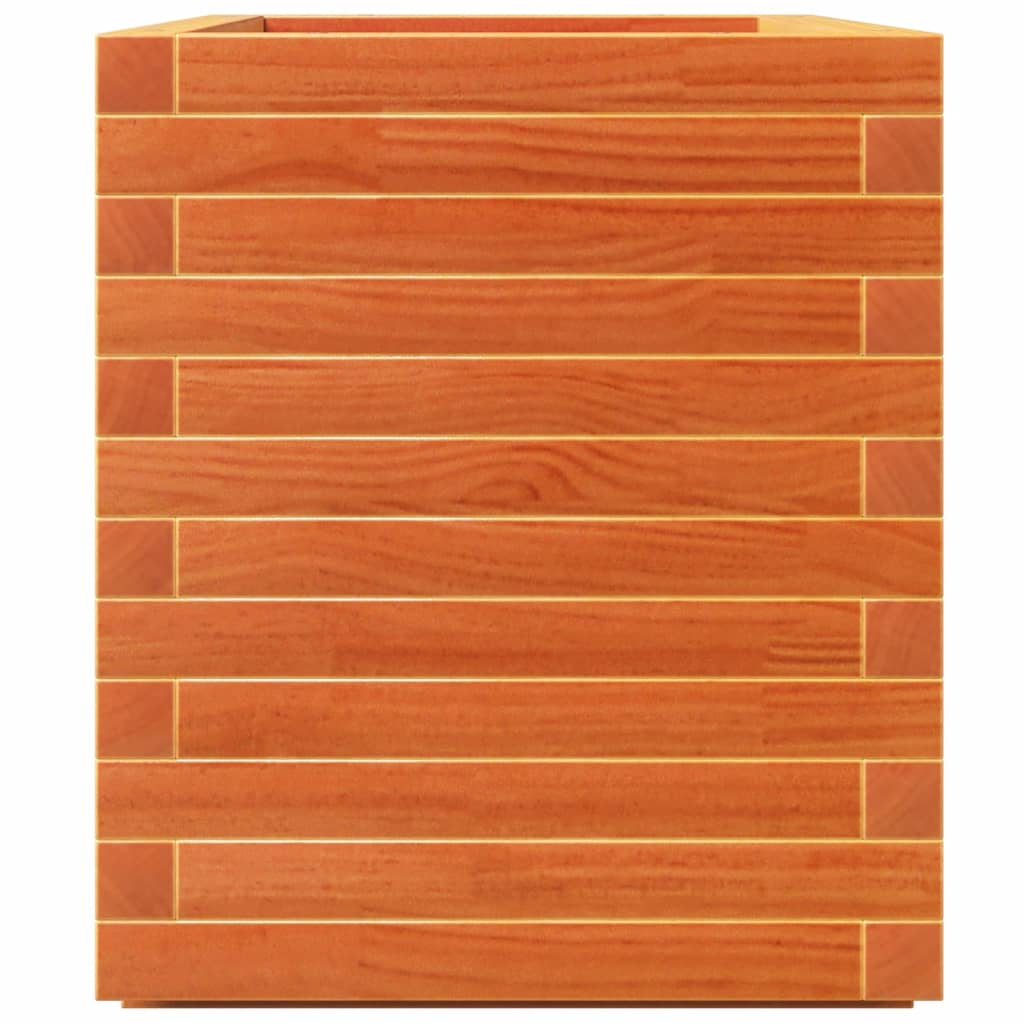 Sodo lovelis, vaško rudas, 70x40x49,5cm, pušies masyvas Sodo lovelis, vaško rudas, 70x40x49,5cm, pušies masyvas - Image 6