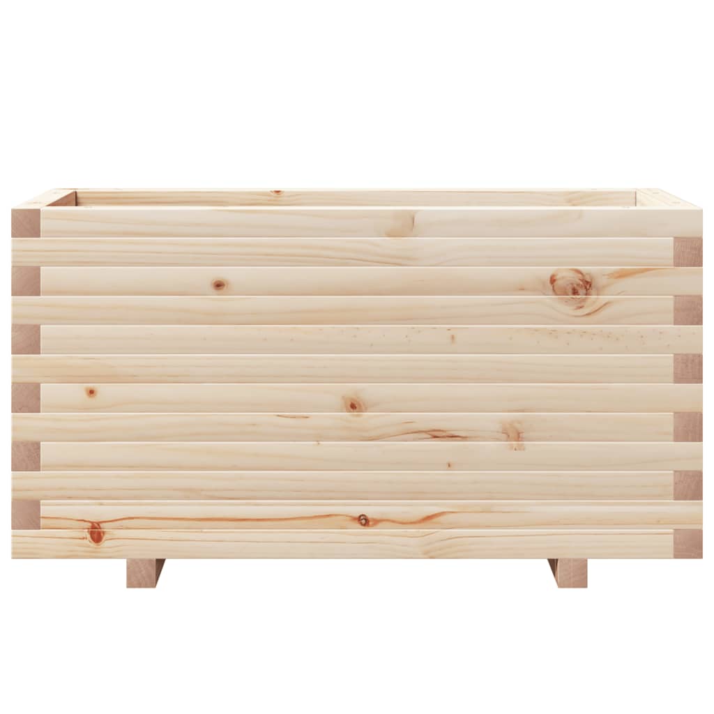 Sodo lovelis, 90x40x49,5cm, pušies medienos masyvas Sodo lovelis, 90x40x49,5cm, pušies medienos masyvas - Image 5
