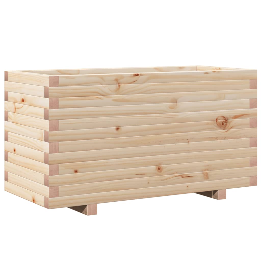 Sodo lovelis, 90x40x49,5cm, pušies medienos masyvas Sodo lovelis, 90x40x49,5cm, pušies medienos masyvas - Image 7