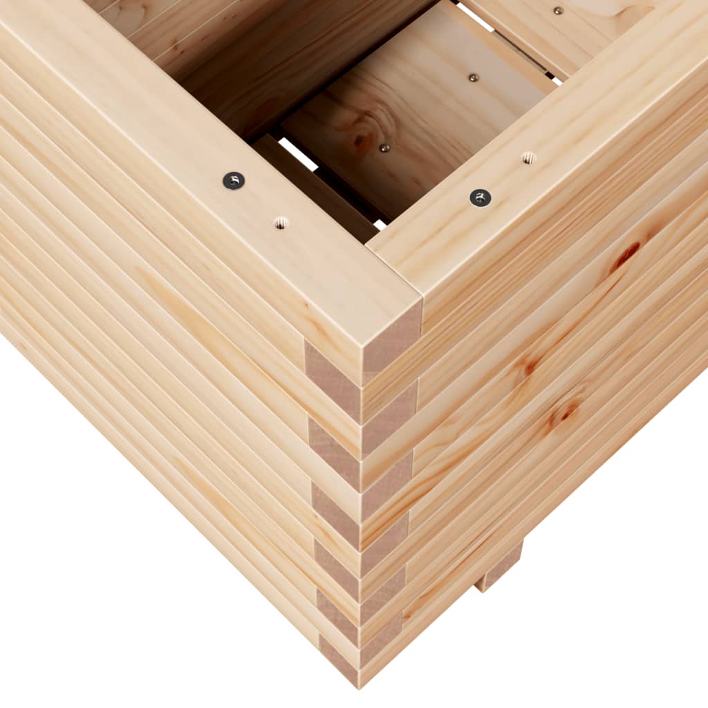 Sodo lovelis, 90x40x49,5cm, pušies medienos masyvas Sodo lovelis, 90x40x49,5cm, pušies medienos masyvas - Image 8