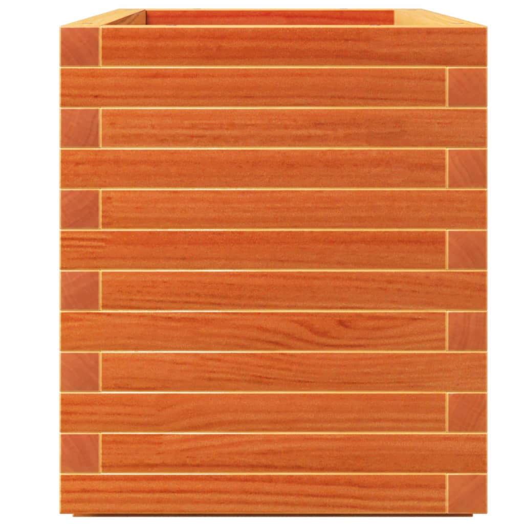 Sodo lovelis, vaško rudas, 90x40x49,5cm, pušies masyvas Sodo lovelis, vaško rudas, 90x40x49,5cm, pušies masyvas - Image 6