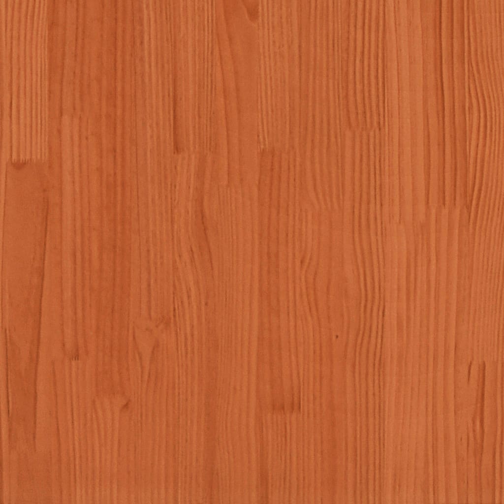 Sodo lovelis, vaško rudas, 90x40x49,5cm, pušies masyvas Sodo lovelis, vaško rudas, 90x40x49,5cm, pušies masyvas - Image 9