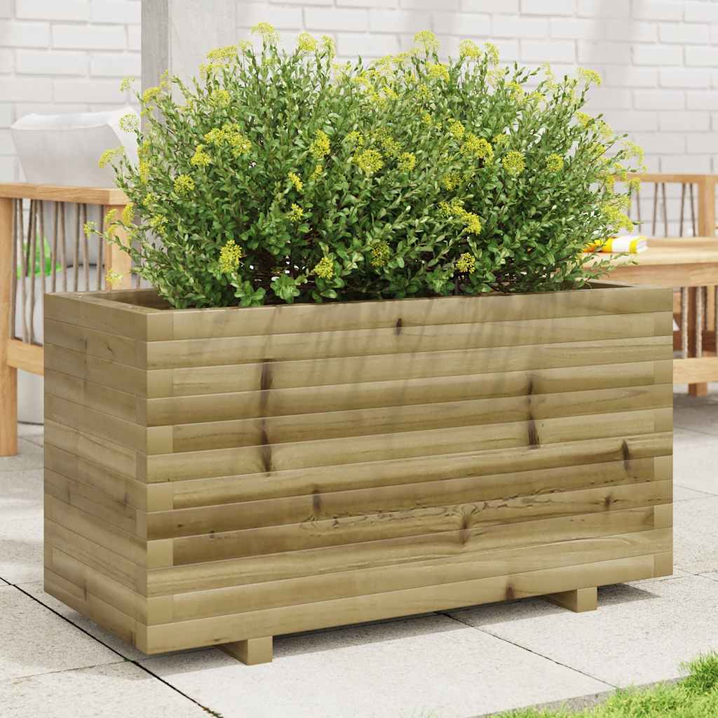 Sodo lovelis, 90x40x49,5cm, impregnuota pušies mediena Sodo lovelis, 90x40x49,5cm, impregnuota pušies mediena - Image 2