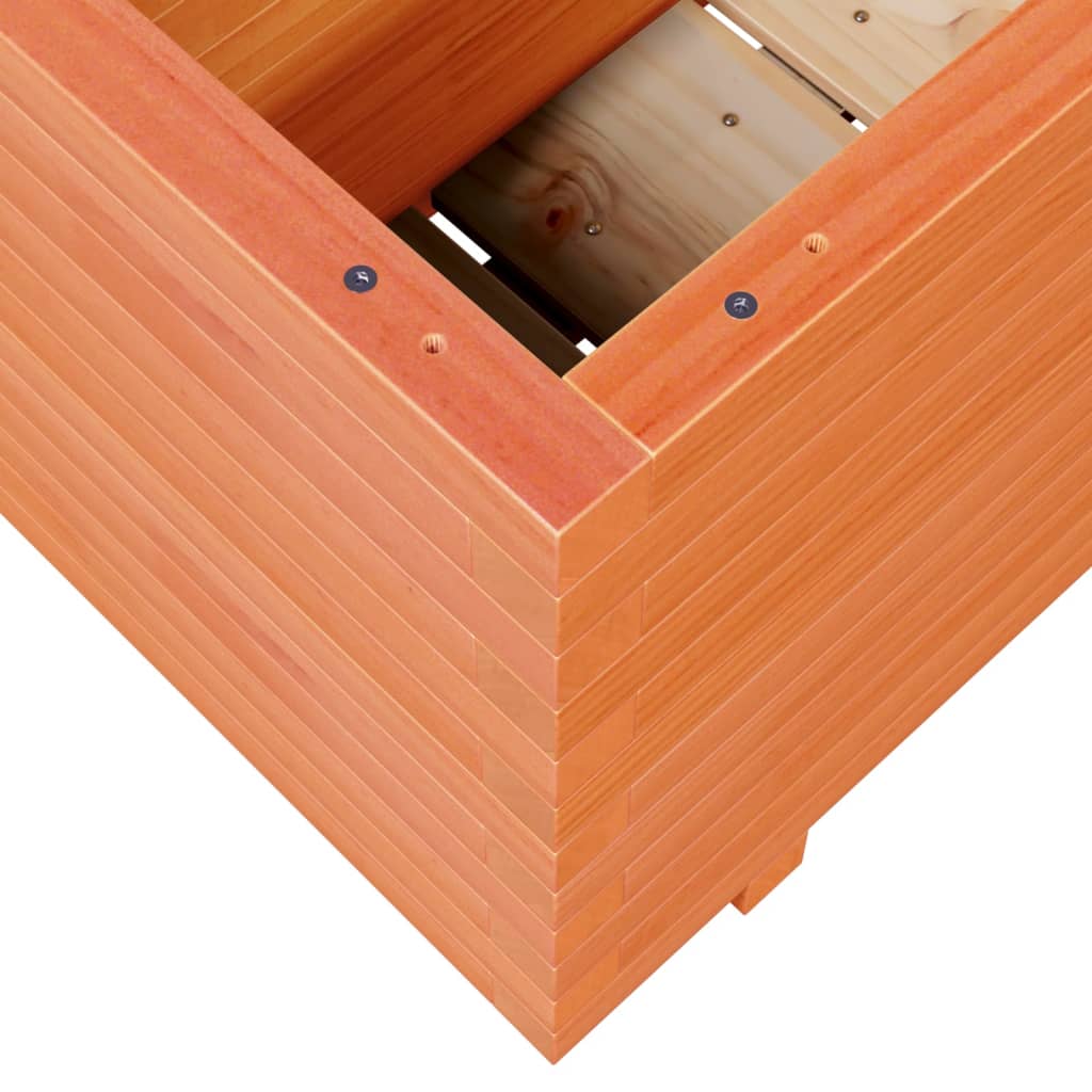 Sodo lovelis, vaško rudas, 110x40x49,5cm, pušies masyvas Sodo lovelis, vaško rudas, 110x40x49,5cm, pušies masyvas - Image 8