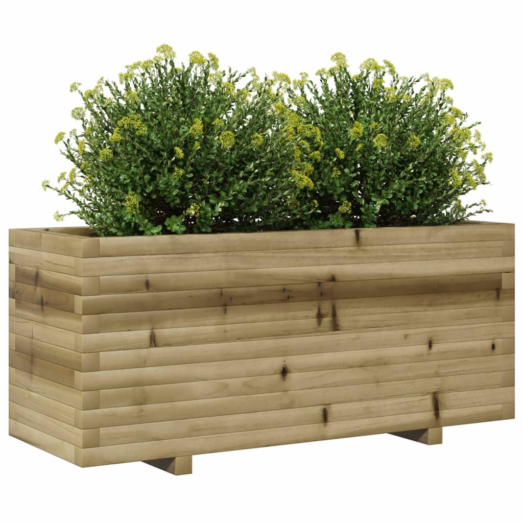 Sodo lovelis, 110x40x49,5cm, impregnuota pušies mediena Sodo lovelis, 110x40x49,5cm, impregnuota pušies mediena - Image 4