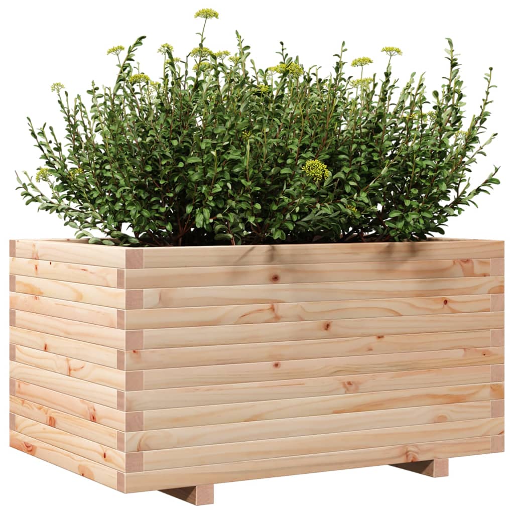 Sodo lovelis, 90x60x49,5cm, pušies medienos masyvas Sodo lovelis, 90x60x49,5cm, pušies medienos masyvas - Image 4