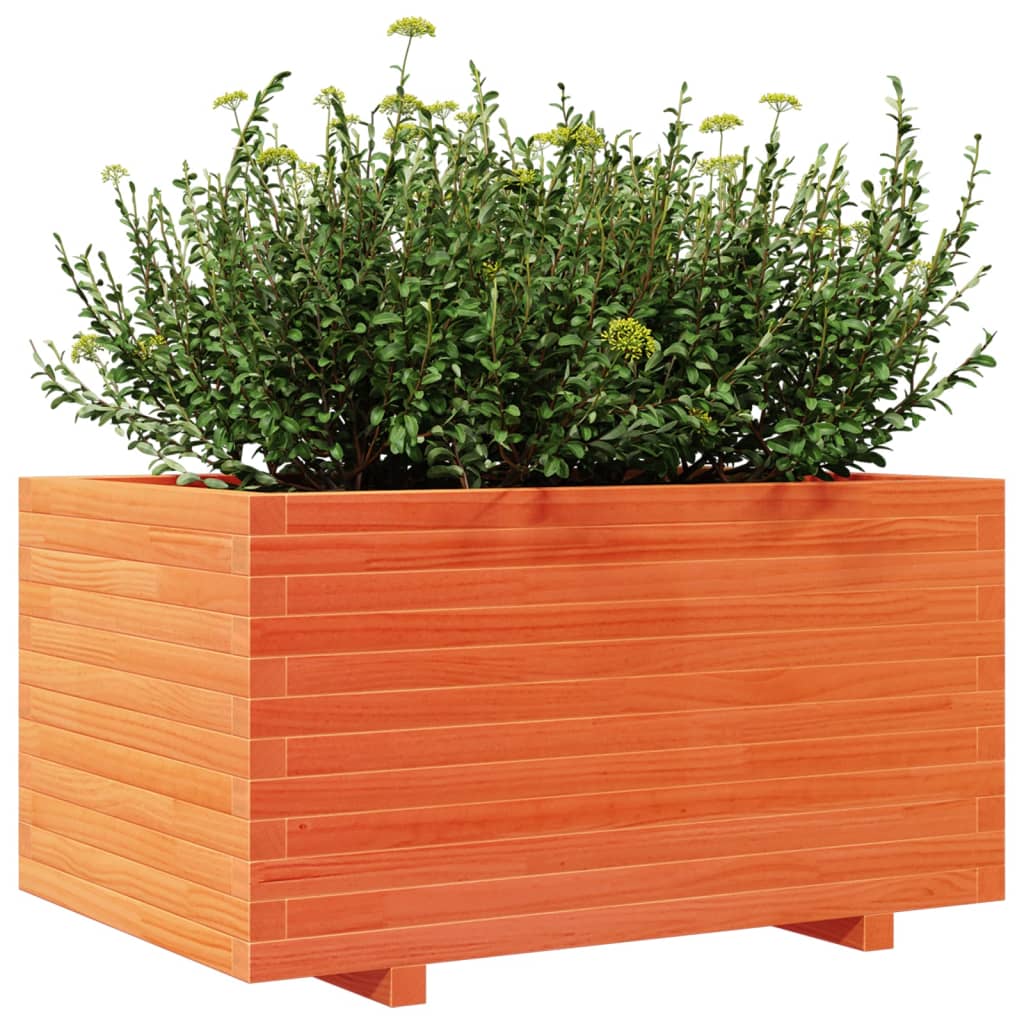 Sodo lovelis, vaško rudas, 90x60x49,5cm, pušies masyvas Sodo lovelis, vaško rudas, 90x60x49,5cm, pušies masyvas - Image 4