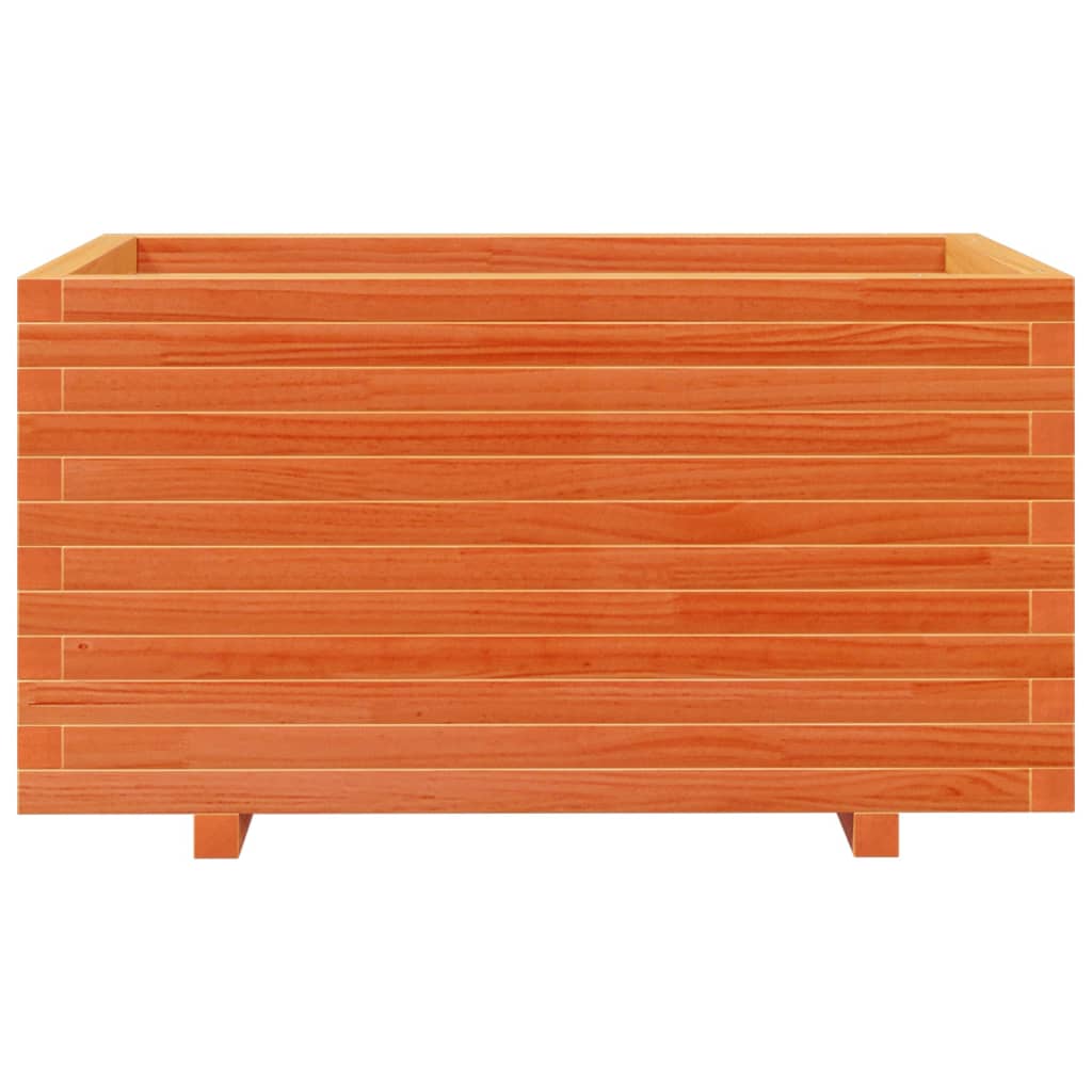 Sodo lovelis, vaško rudas, 90x60x49,5cm, pušies masyvas Sodo lovelis, vaško rudas, 90x60x49,5cm, pušies masyvas - Image 5