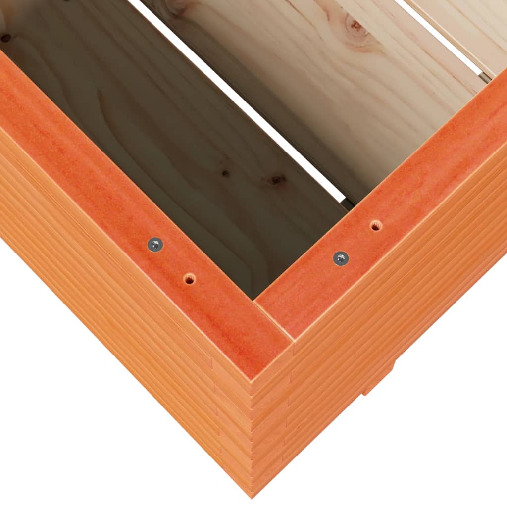 Sodo lovelis, vaško rudas, 90x60x49,5cm, pušies masyvas Sodo lovelis, vaško rudas, 90x60x49,5cm, pušies masyvas - Image 8