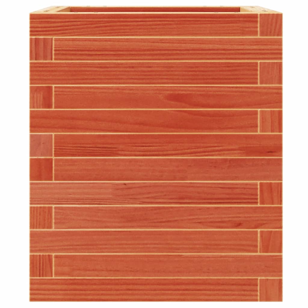Sodo lovelis, vaško rudas, 40x40x46cm, pušies medienos masyvas Sodo lovelis, vaško rudas, 40x40x46cm, pušies medienos masyvas - Image 5