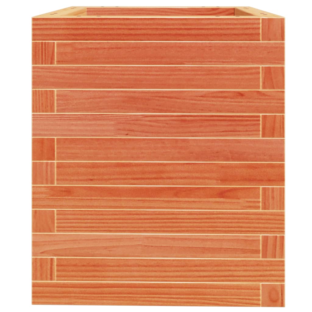 Sodo lovelis, vaško rudas, 40x40x46cm, pušies medienos masyvas Sodo lovelis, vaško rudas, 40x40x46cm, pušies medienos masyvas - Image 6