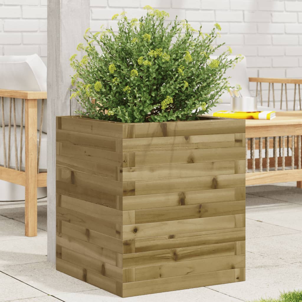 Sodo lovelis, 40x40x46cm, impregnuota pušies mediena Sodo lovelis, 40x40x46cm, impregnuota pušies mediena - Image 2
