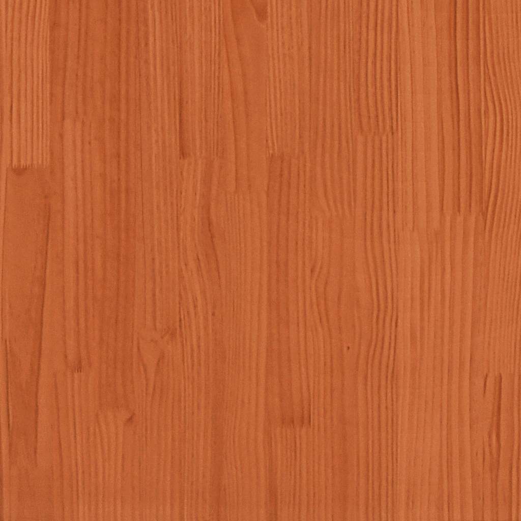 Sodo lovelis, vaško rudas, 80x80x46cm, pušies medienos masyvas Sodo lovelis, vaško rudas, 80x80x46cm, pušies medienos masyvas - Image 9