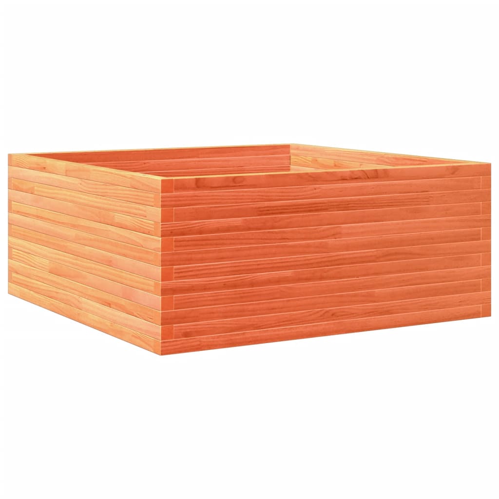 Sodo lovelis, vaško rudas, 110x110x46cm, pušies masyvas Sodo lovelis, vaško rudas, 110x110x46cm, pušies masyvas - Image 7