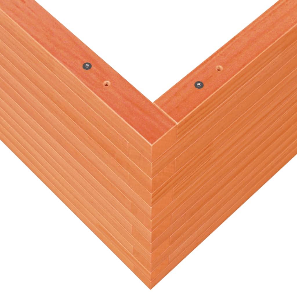 Sodo lovelis, vaško rudas, 110x110x46cm, pušies masyvas Sodo lovelis, vaško rudas, 110x110x46cm, pušies masyvas - Image 8