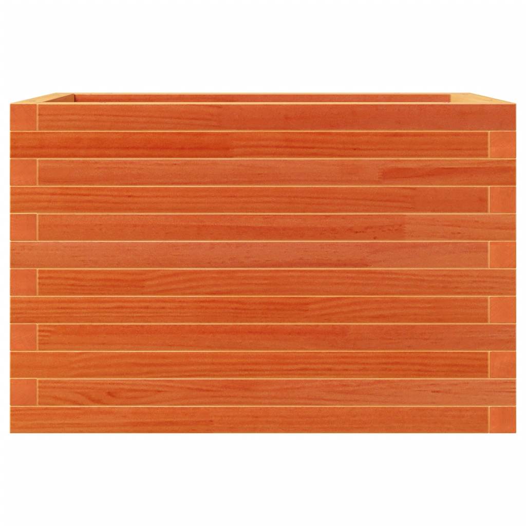 Sodo lovelis, vaško rudas, 70x40x46cm, pušies medienos masyvas Sodo lovelis, vaško rudas, 70x40x46cm, pušies medienos masyvas - Image 5
