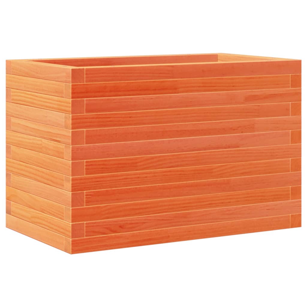 Sodo lovelis, vaško rudas, 70x40x46cm, pušies medienos masyvas Sodo lovelis, vaško rudas, 70x40x46cm, pušies medienos masyvas - Image 7
