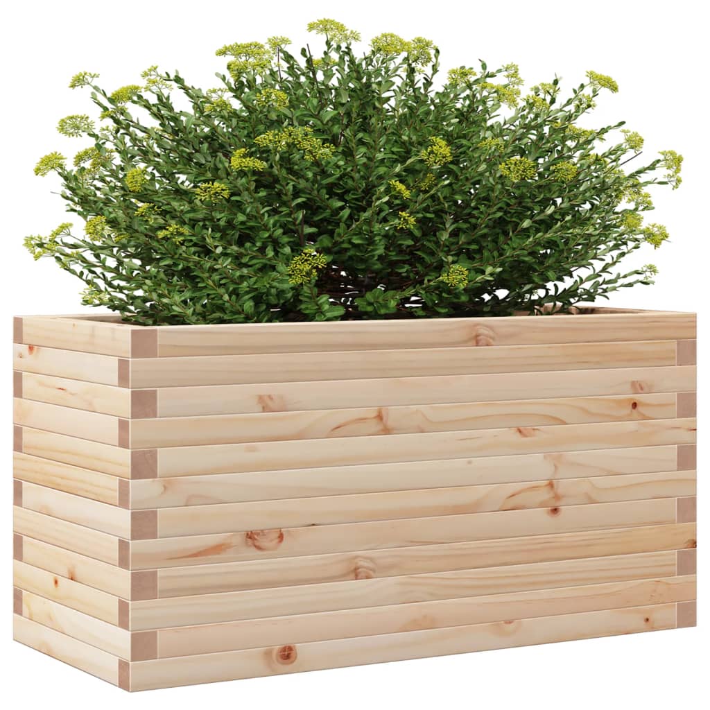 Sodo lovelis, 90x40x46cm, pušies medienos masyvas Sodo lovelis, 90x40x46cm, pušies medienos masyvas - Image 4