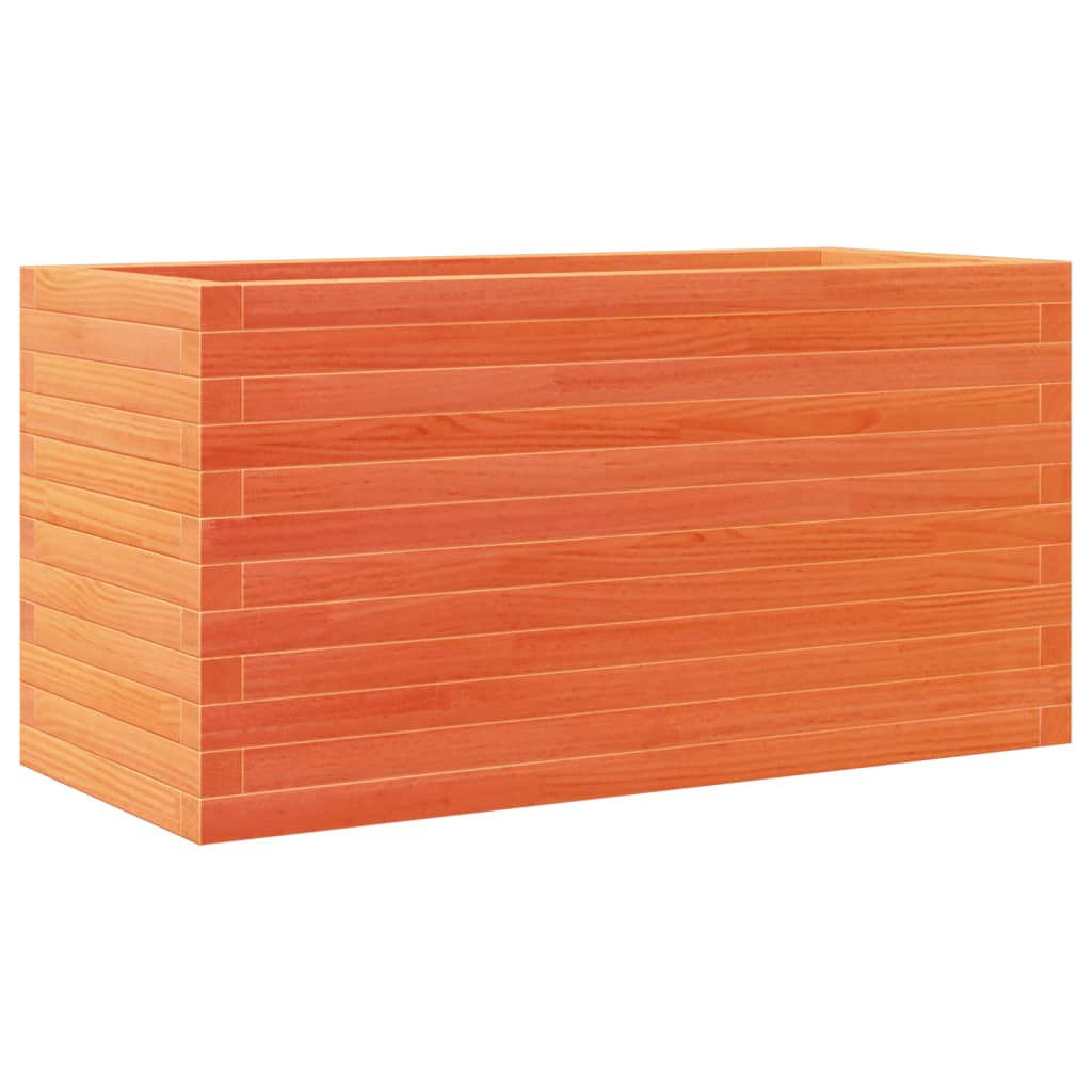 Sodo lovelis, vaško rudas, 90x40x46cm, pušies medienos masyvas Sodo lovelis, vaško rudas, 90x40x46cm, pušies medienos masyvas - Image 7
