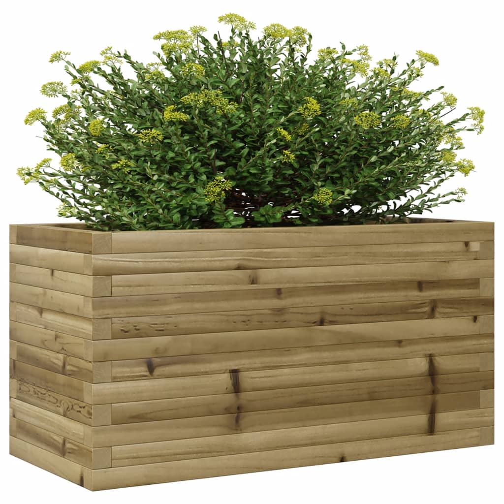Sodo lovelis, 90x40x46cm, impregnuota pušies mediena Sodo lovelis, 90x40x46cm, impregnuota pušies mediena - Image 4