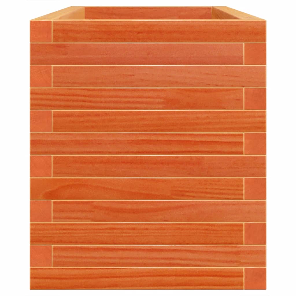Sodo lovelis, vaško rudas, 110x40x46cm, pušies masyvas Sodo lovelis, vaško rudas, 110x40x46cm, pušies masyvas - Image 6