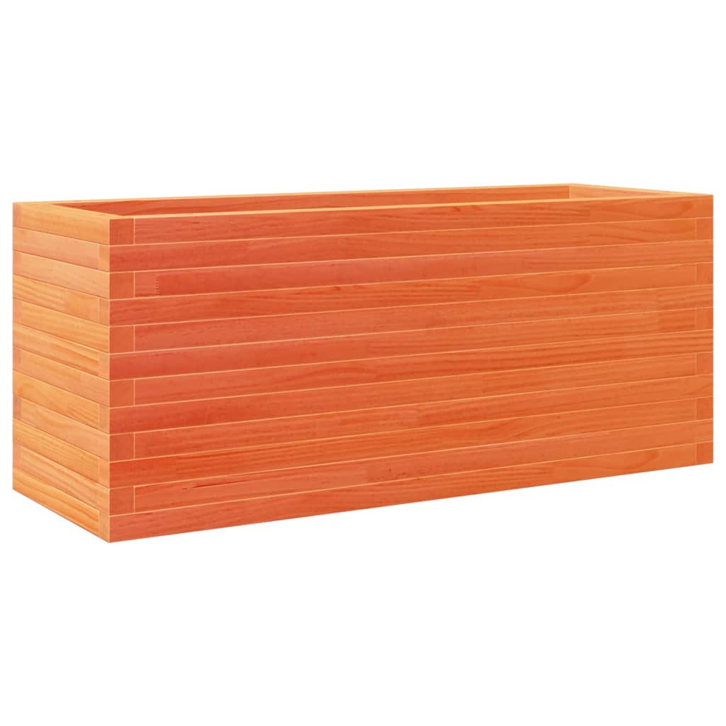 Sodo lovelis, vaško rudas, 110x40x46cm, pušies masyvas Sodo lovelis, vaško rudas, 110x40x46cm, pušies masyvas - Image 7