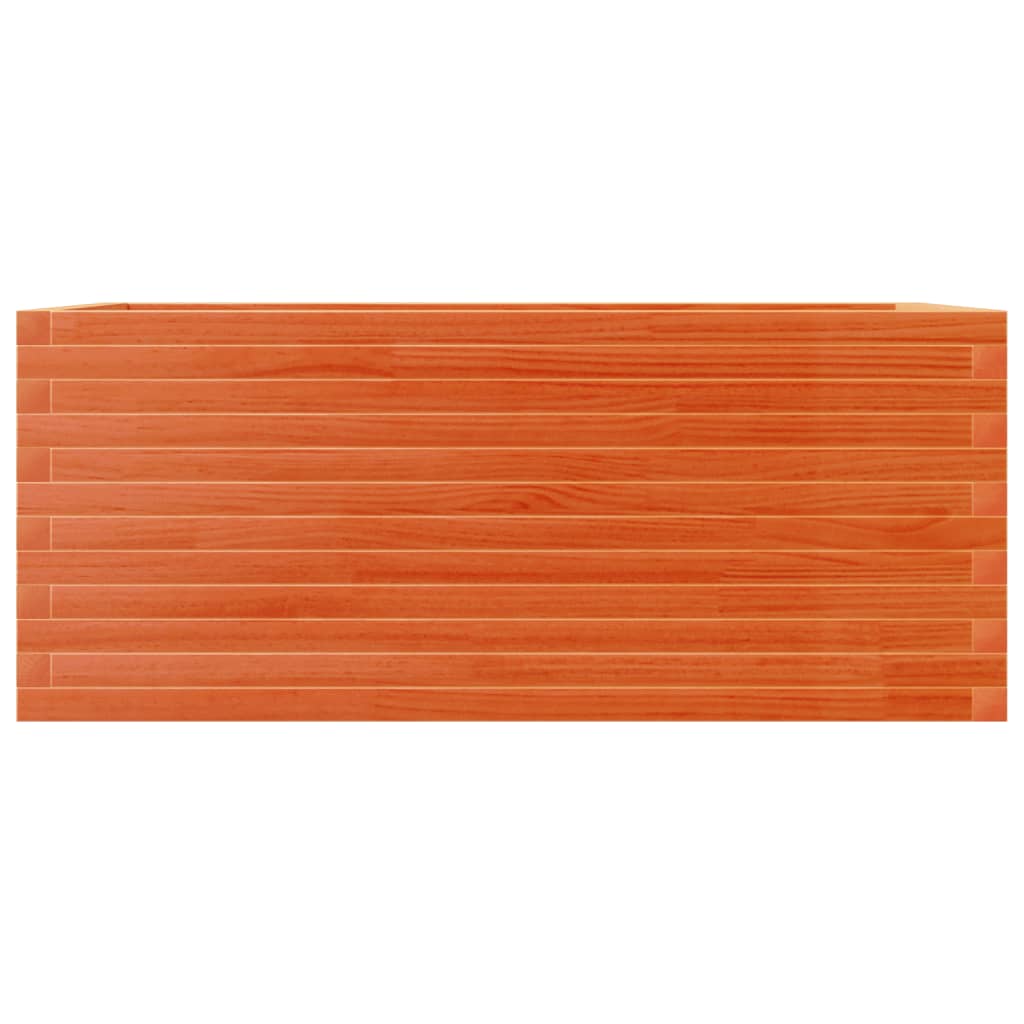 Sodo lovelis, vaško rudas, 110x60x46cm, pušies medienos masyvas Sodo lovelis, vaško rudas, 110x60x46cm, pušies medienos masyvas - Image 5