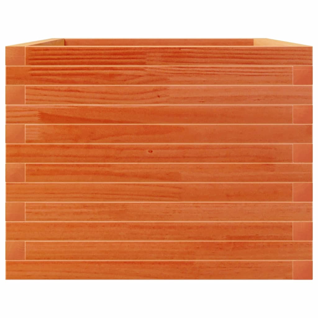 Sodo lovelis, vaško rudas, 110x60x46cm, pušies medienos masyvas Sodo lovelis, vaško rudas, 110x60x46cm, pušies medienos masyvas - Image 6