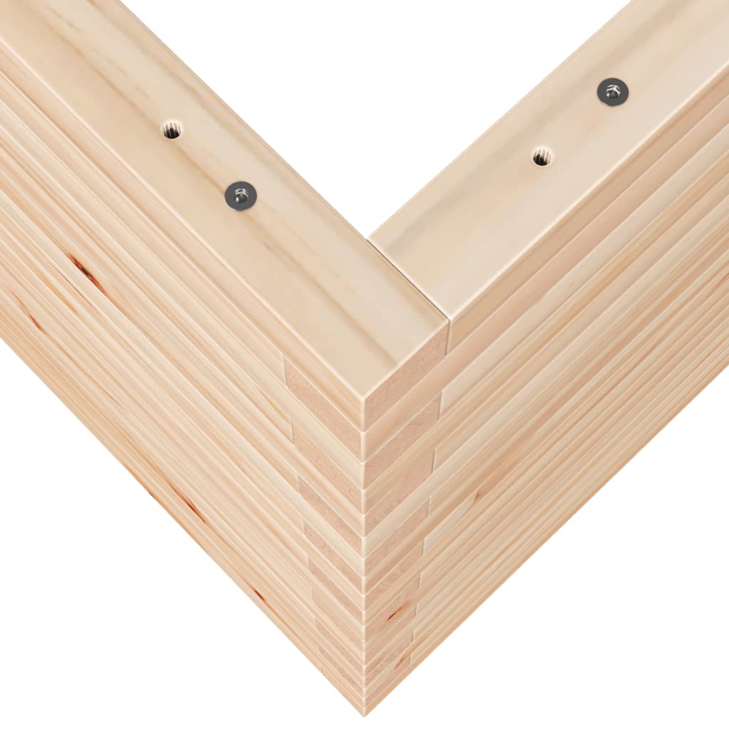 Sodo lovelis, 50x50x68,5cm, pušies medienos masyvas Sodo lovelis, 50x50x68,5cm, pušies medienos masyvas - Image 8