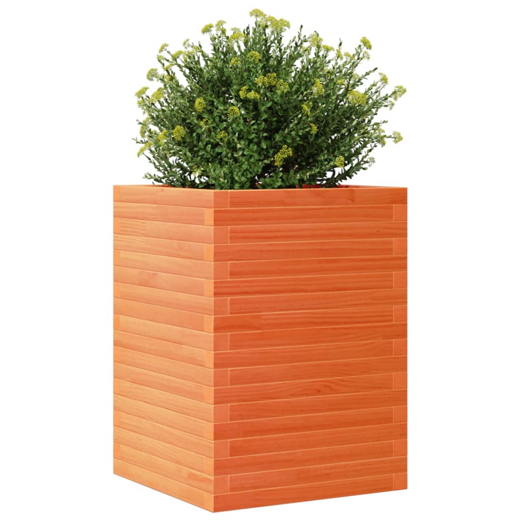 Sodo lovelis, vaško rudas, 50x50x68,5cm, pušies masyvas Sodo lovelis, vaško rudas, 50x50x68,5cm, pušies masyvas - Image 4