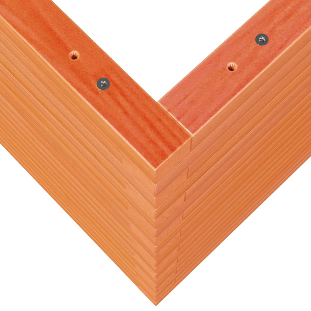 Sodo lovelis, vaško rudas, 50x50x68,5cm, pušies masyvas Sodo lovelis, vaško rudas, 50x50x68,5cm, pušies masyvas - Image 8