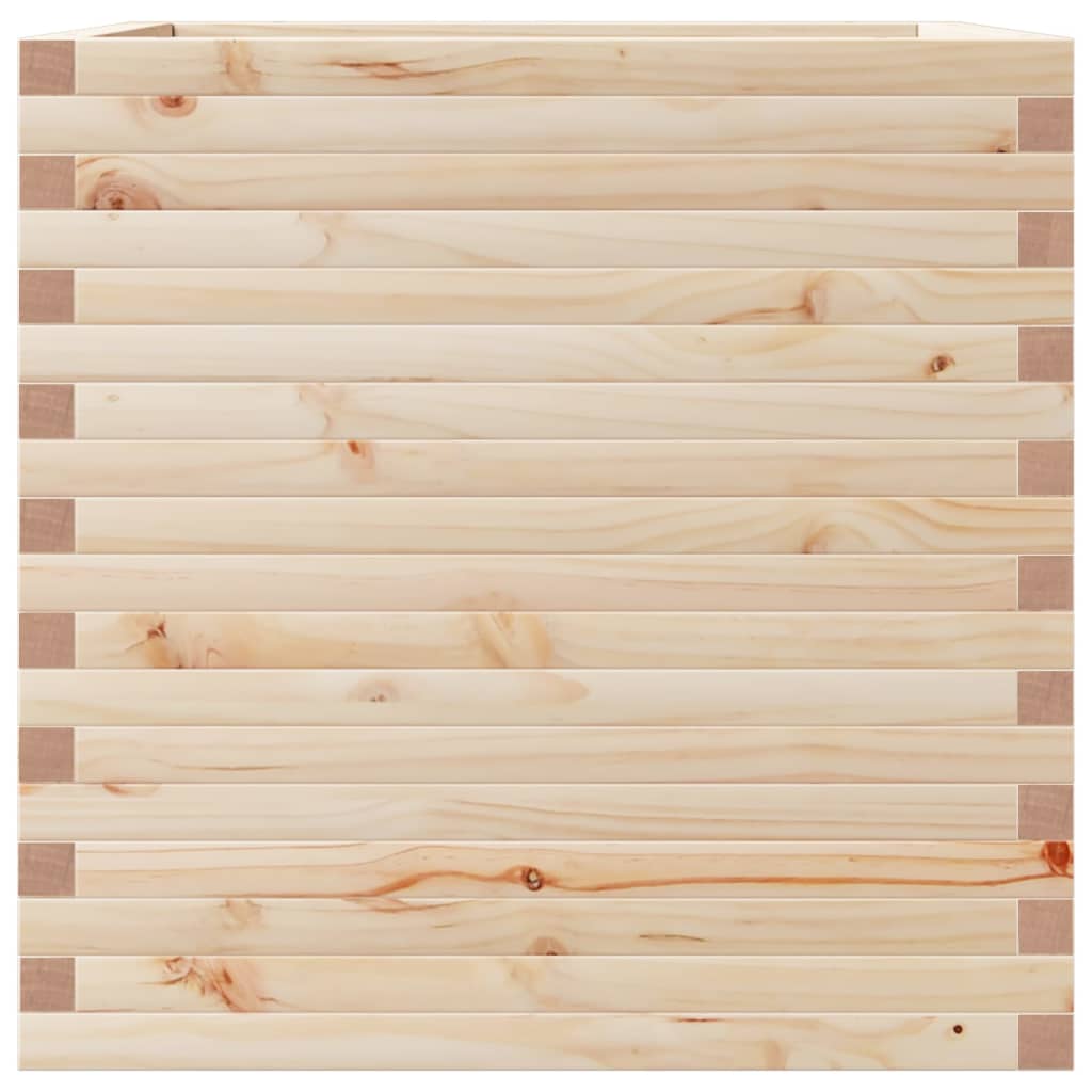 Sodo lovelis, 70x70x68,5cm, pušies medienos masyvas Sodo lovelis, 70x70x68,5cm, pušies medienos masyvas - Image 5