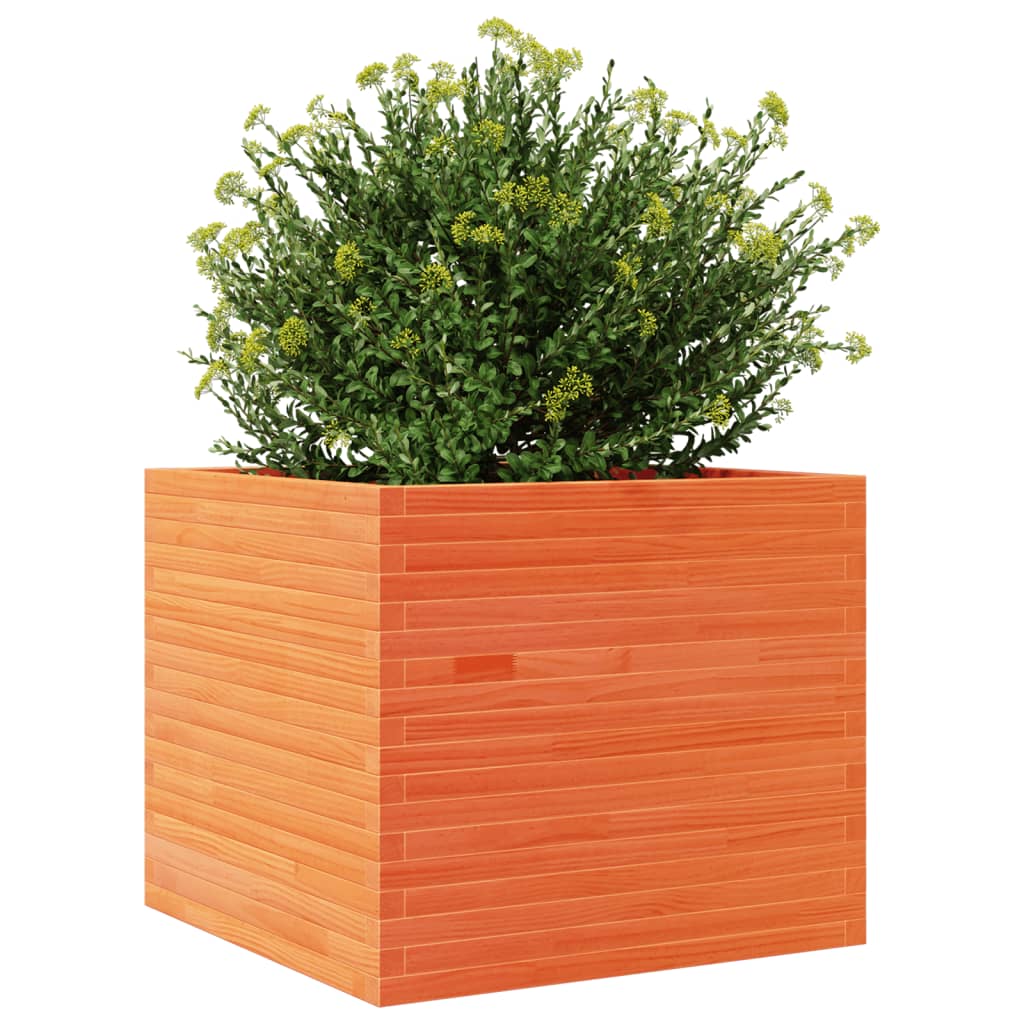 Sodo lovelis, vaško rudas, 80x80x68,5cm, pušies masyvas Sodo lovelis, vaško rudas, 80x80x68,5cm, pušies masyvas - Image 4