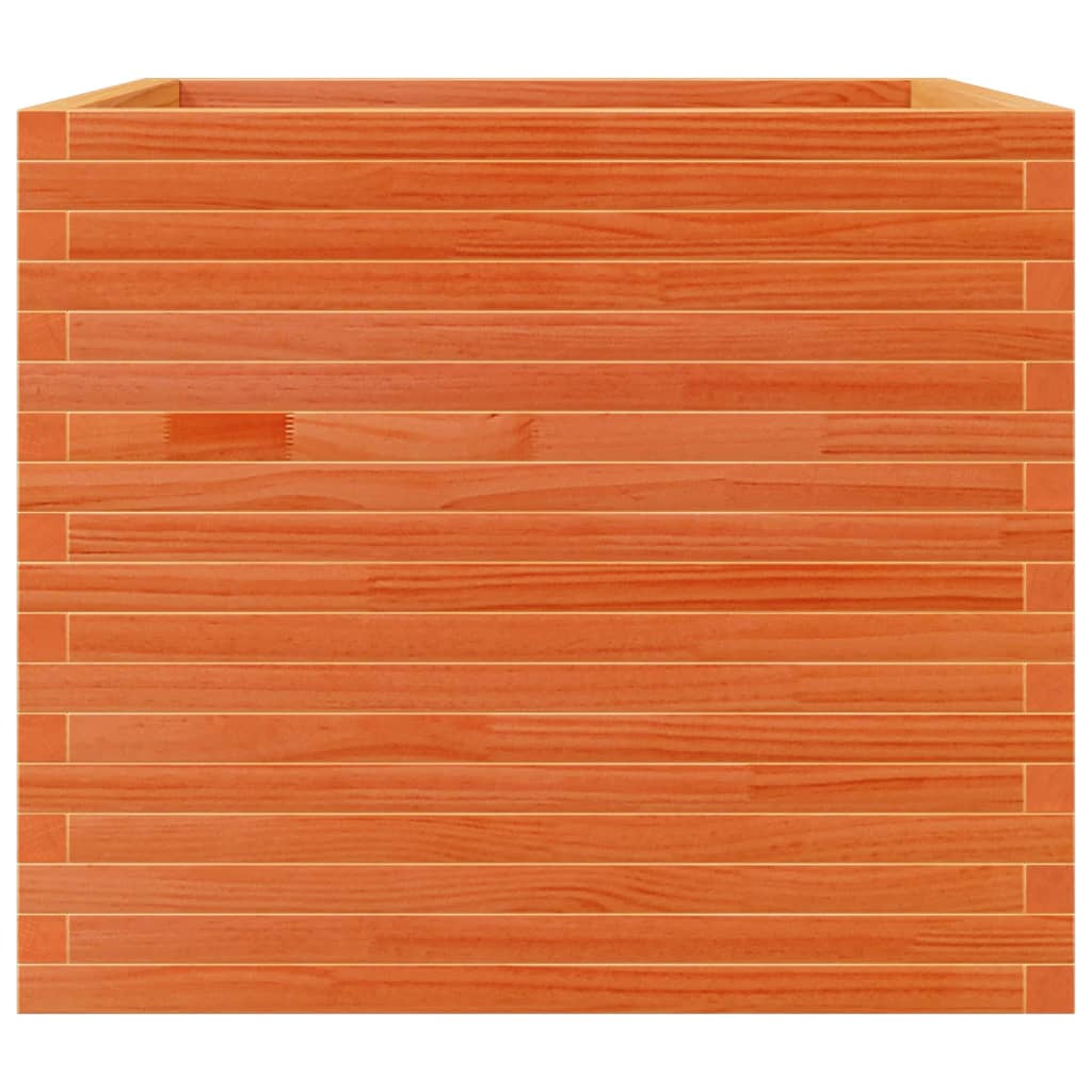 Sodo lovelis, vaško rudas, 80x80x68,5cm, pušies masyvas Sodo lovelis, vaško rudas, 80x80x68,5cm, pušies masyvas - Image 5