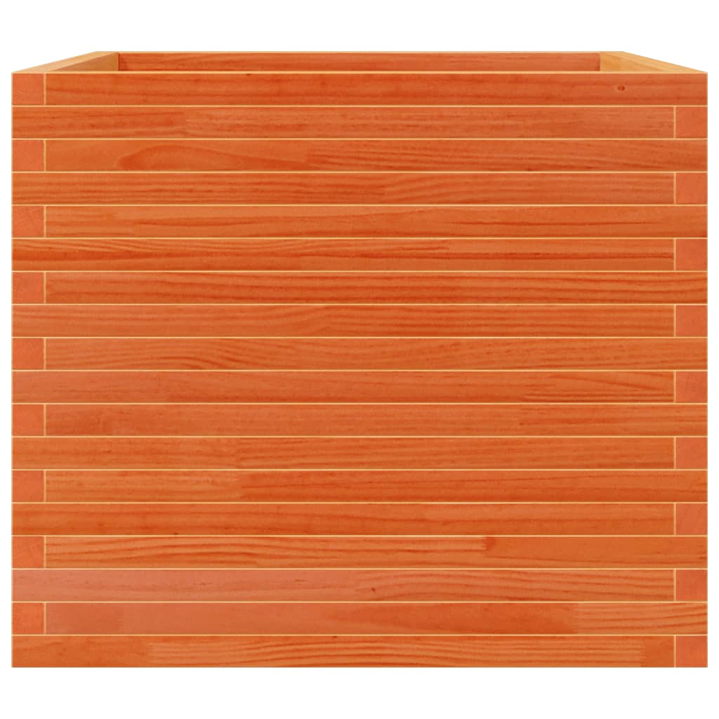 Sodo lovelis, vaško rudas, 80x80x68,5cm, pušies masyvas Sodo lovelis, vaško rudas, 80x80x68,5cm, pušies masyvas - Image 6