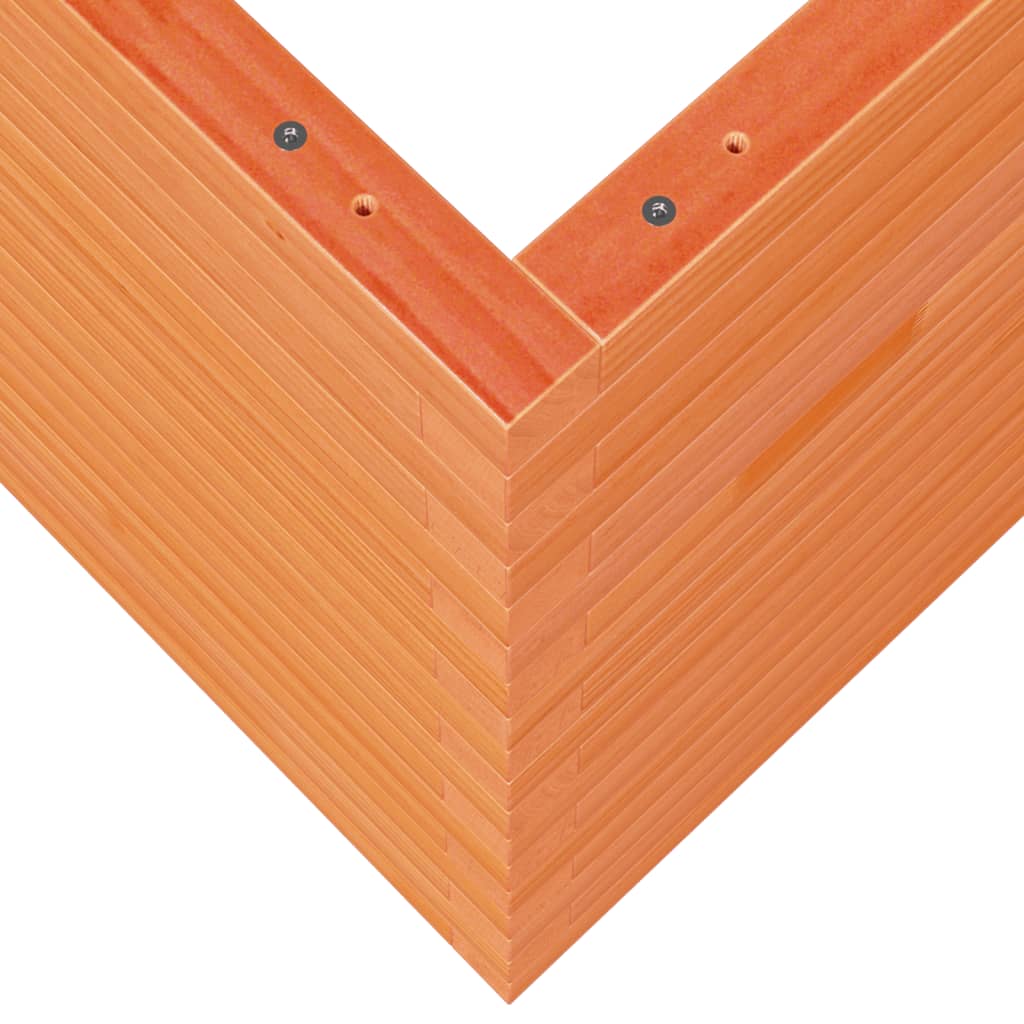 Sodo lovelis, vaško rudas, 80x80x68,5cm, pušies masyvas Sodo lovelis, vaško rudas, 80x80x68,5cm, pušies masyvas - Image 8