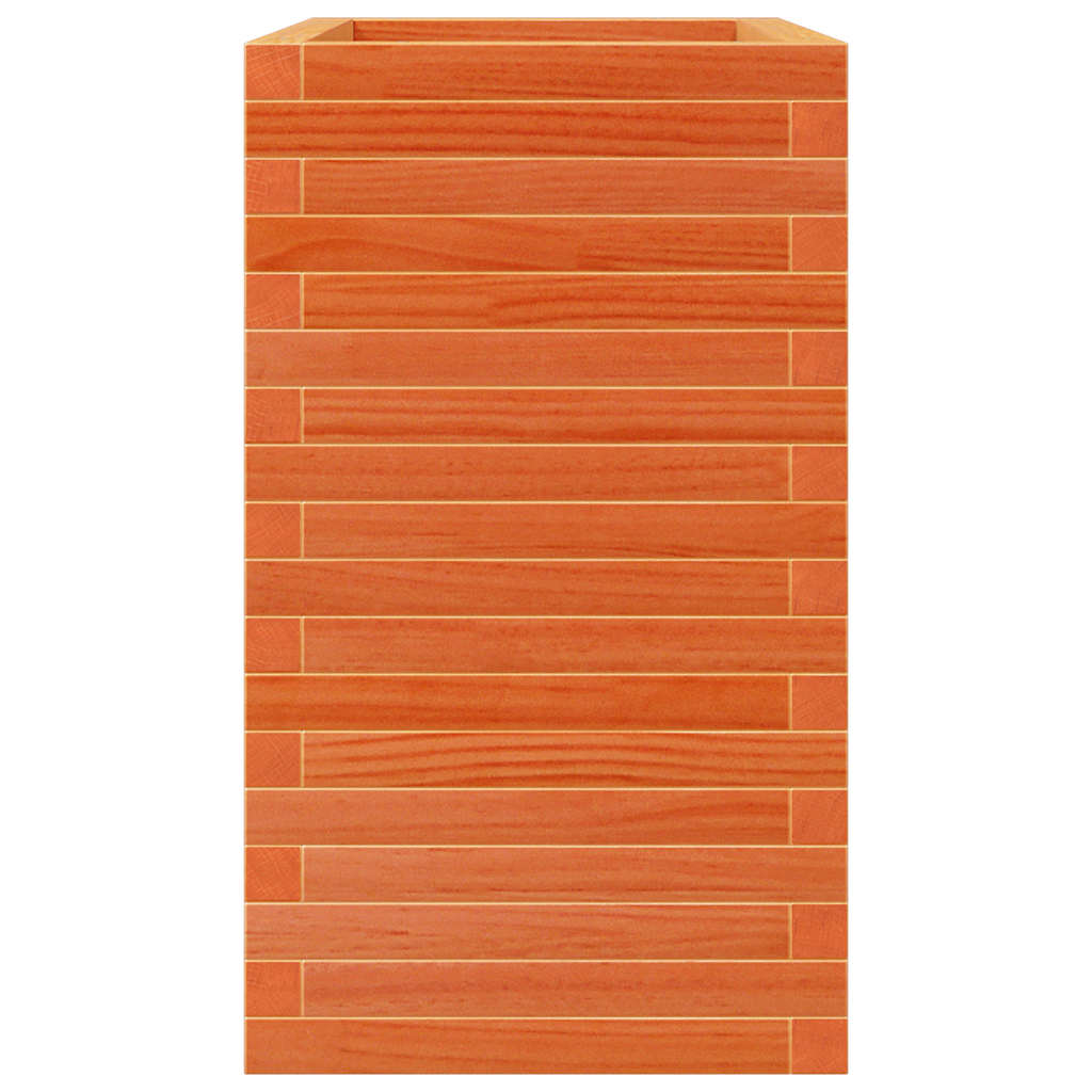 Sodo lovelis, vaško rudas, 70x40x68,5cm, pušies masyvas Sodo lovelis, vaško rudas, 70x40x68,5cm, pušies masyvas - Image 6