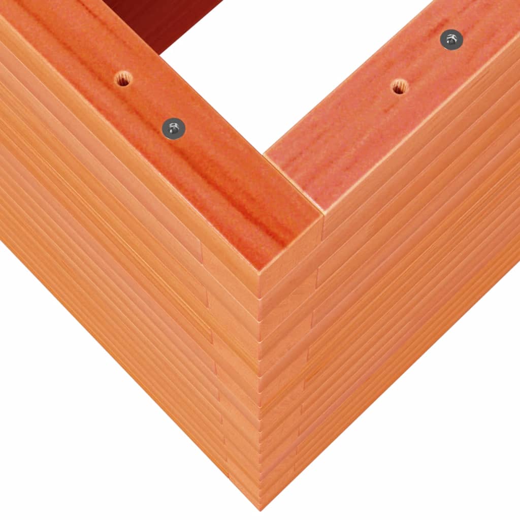 Sodo lovelis, vaško rudas, 110x40x68,5cm, pušies masyvas Sodo lovelis, vaško rudas, 110x40x68,5cm, pušies masyvas - Image 8