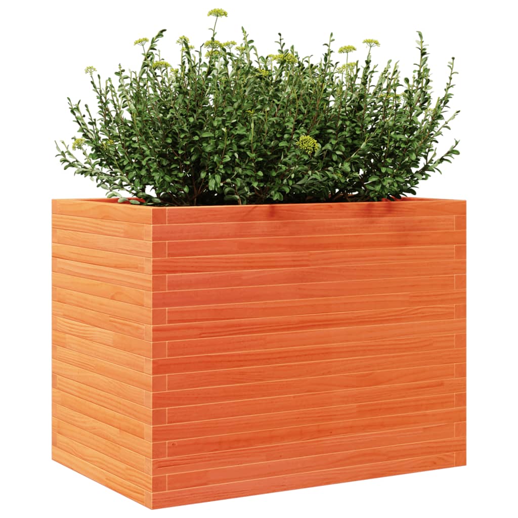 Sodo lovelis, vaško rudas, 90x60x68,5cm, pušies masyvas Sodo lovelis, vaško rudas, 90x60x68,5cm, pušies masyvas - Image 4