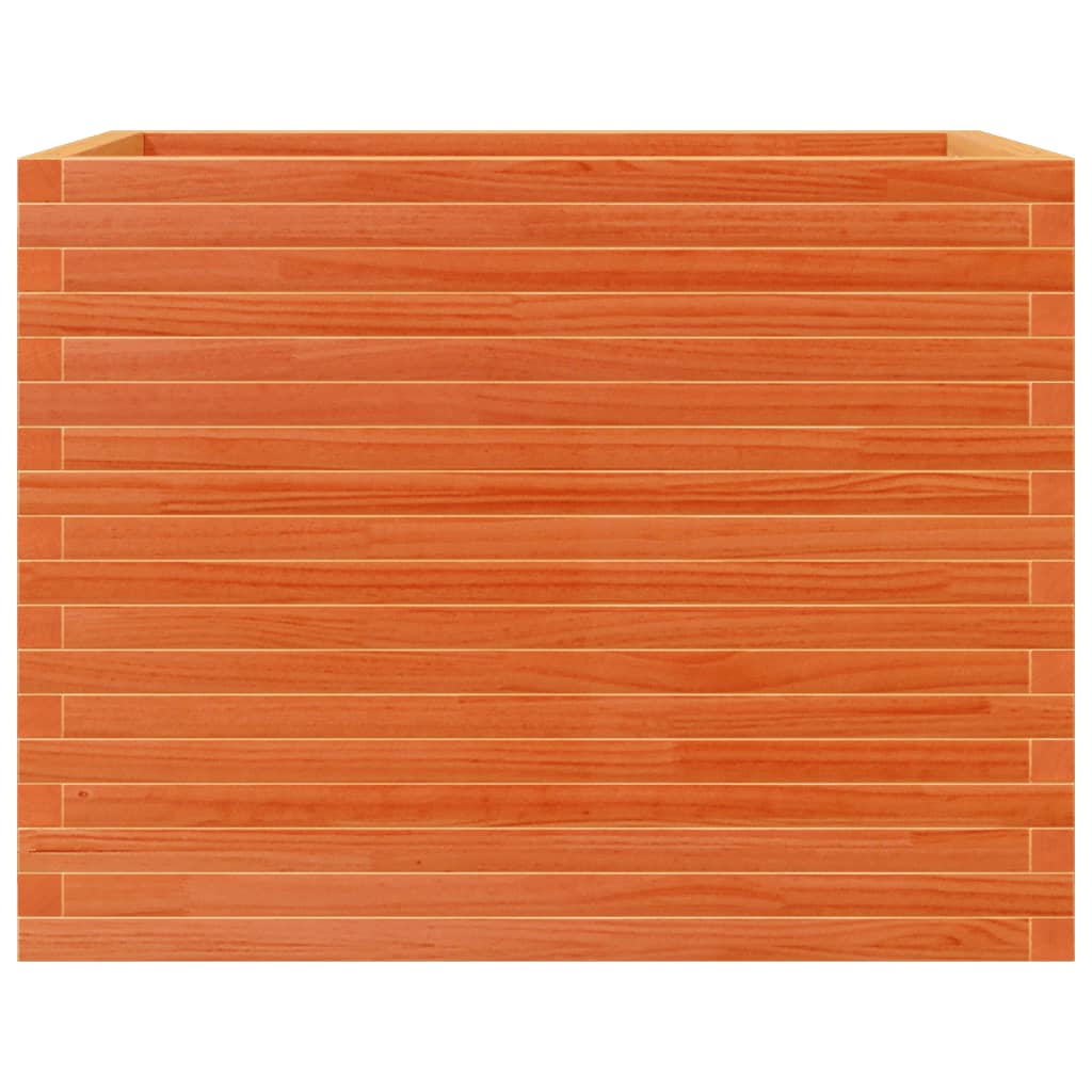 Sodo lovelis, vaško rudas, 90x60x68,5cm, pušies masyvas Sodo lovelis, vaško rudas, 90x60x68,5cm, pušies masyvas - Image 5